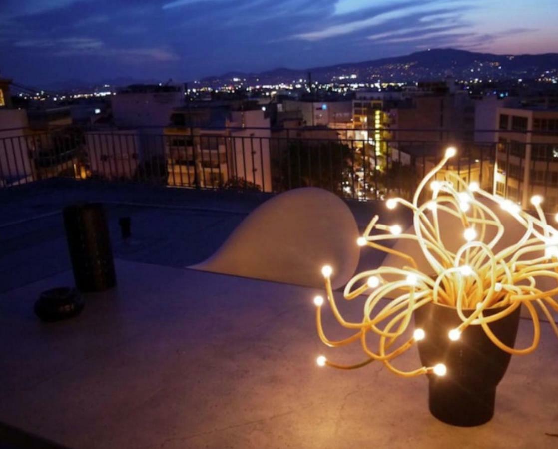 Stylish Penthouse With Acropolis And 360 View Daire Atina Dış mekan fotoğraf