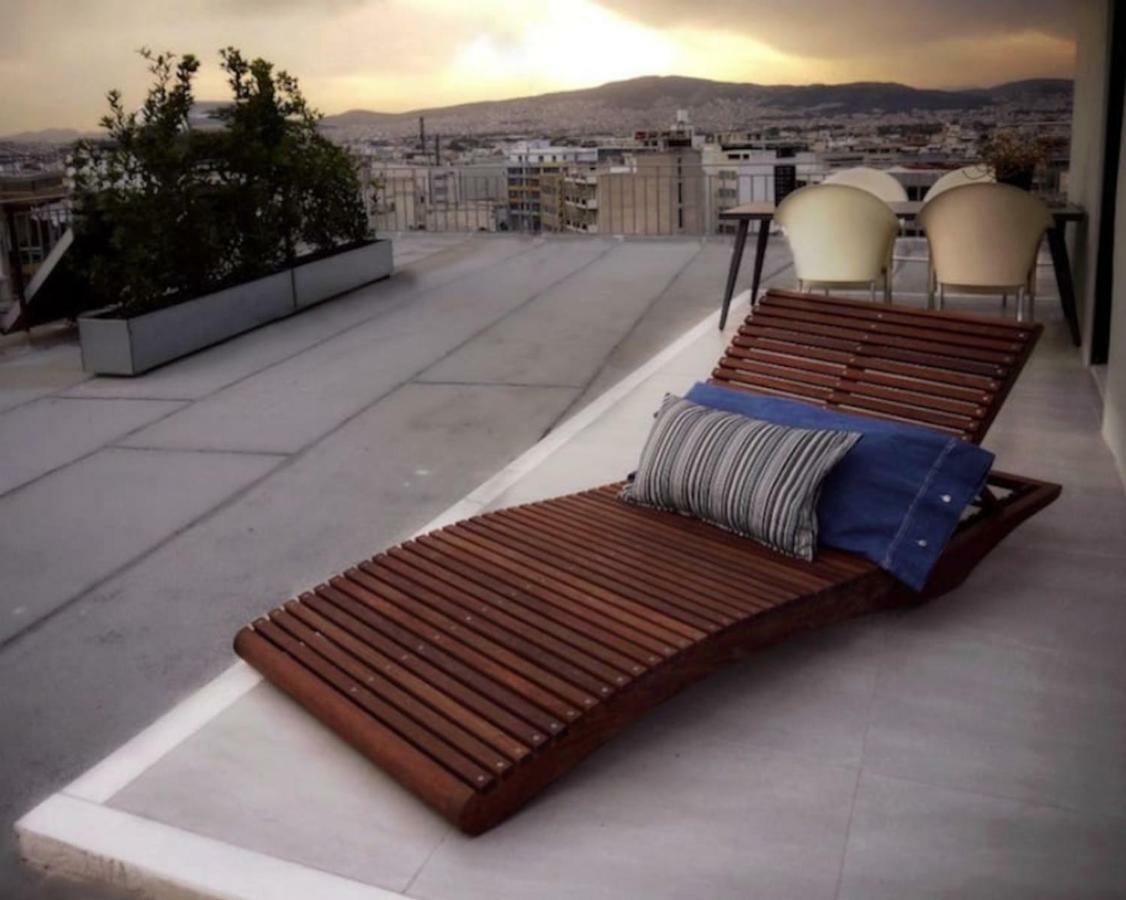 Stylish Penthouse With Acropolis And 360 View Daire Atina Dış mekan fotoğraf