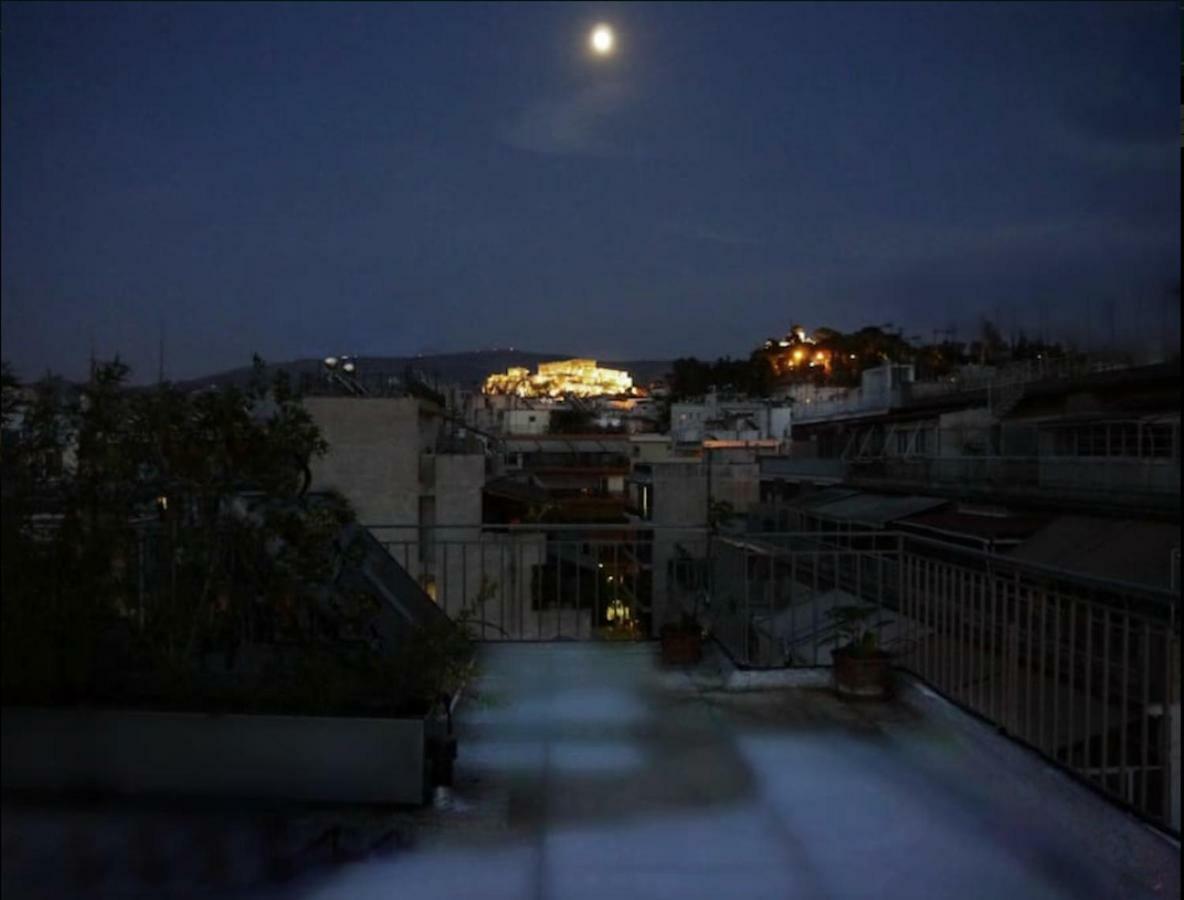 Stylish Penthouse With Acropolis And 360 View Daire Atina Dış mekan fotoğraf